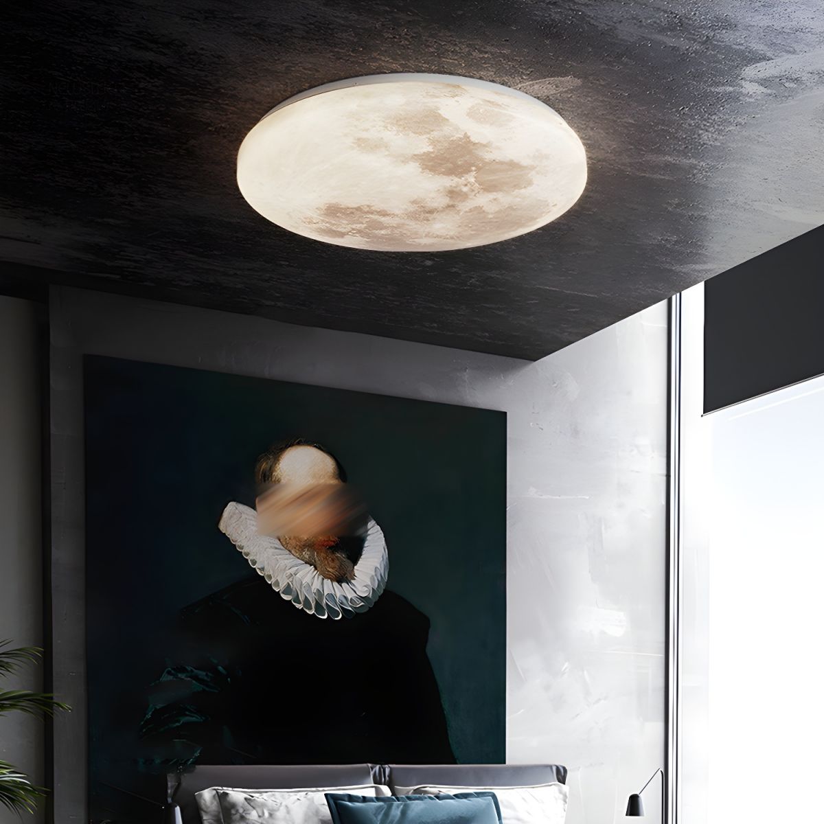 Moonvale | LED Moon Ceiling Light
