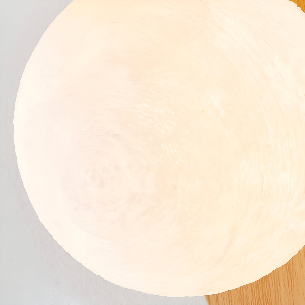 Penbrook | Wood and Frosted Glass Wall Light