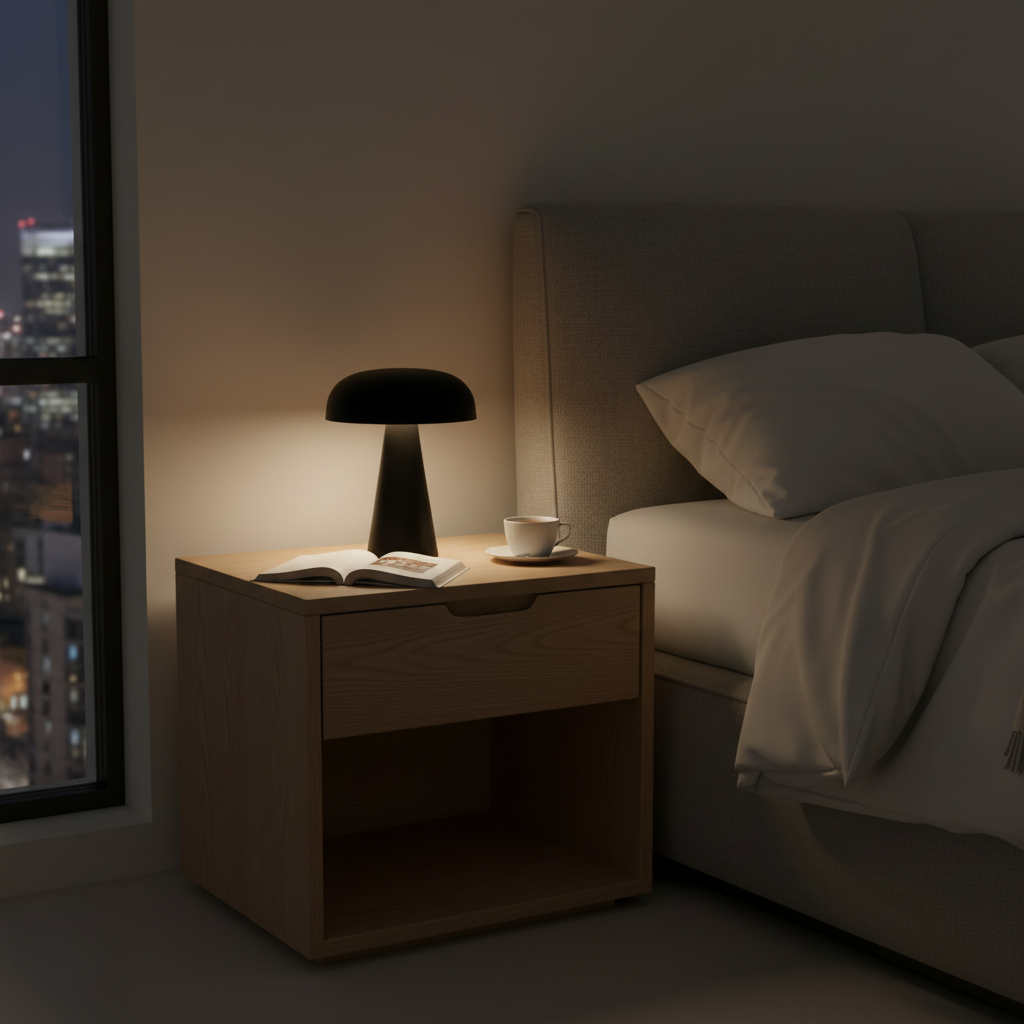 Fenwick | Battery-Powered Mushroom Table Lamp