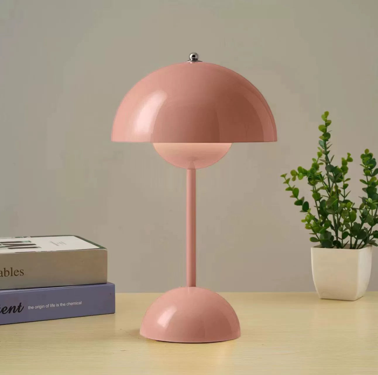 Meridian | Cordless Dome Table Lamp with Touch Dimming
