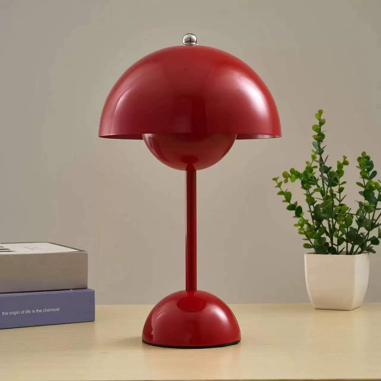 Meridian | Cordless Dome Table Lamp with Touch Dimming