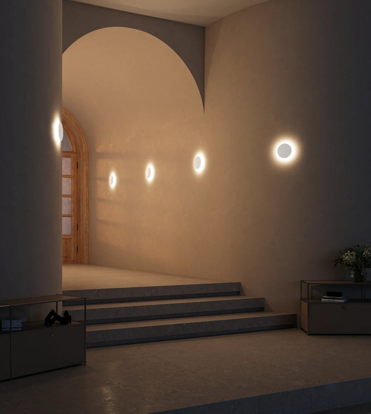 Vexis | Rechargeable LED Wall Light with Touch Dimming