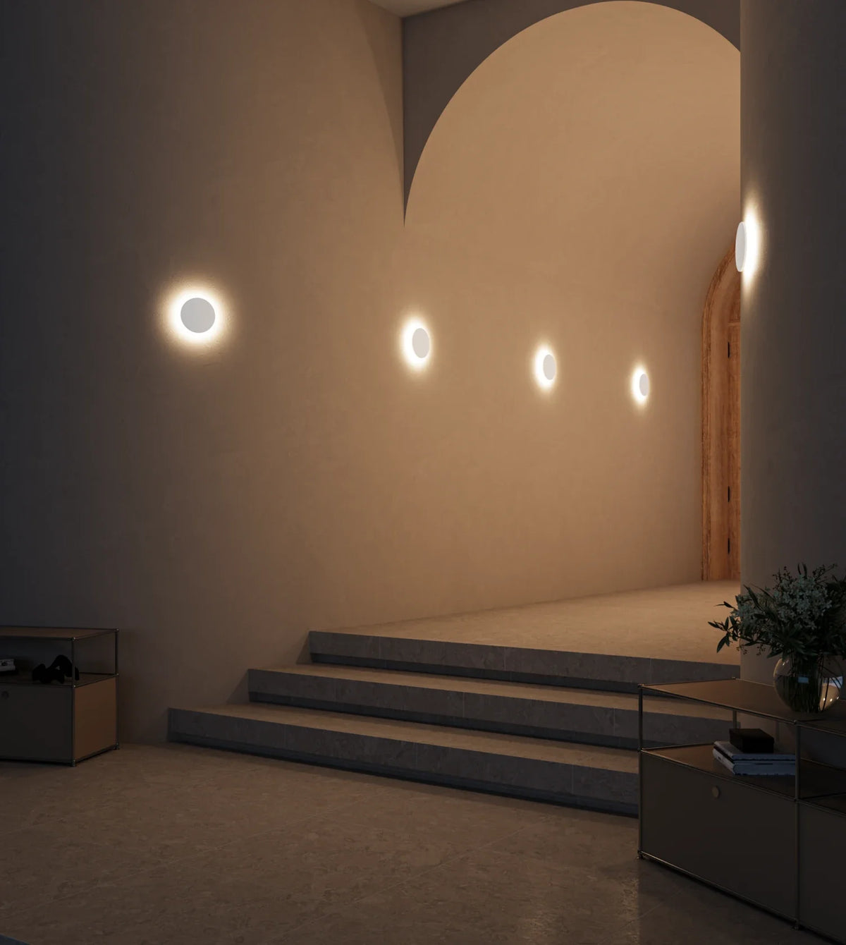 Vexis | Rechargeable LED Wall Light with Touch Dimming