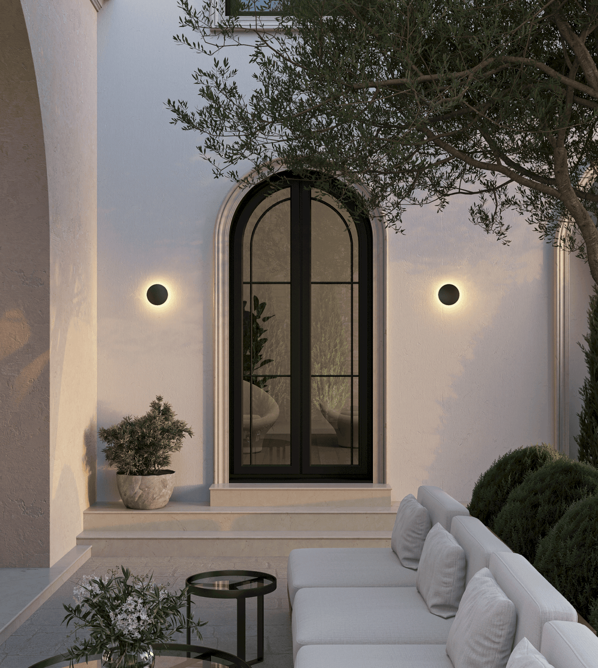 Eclipse | LED Wall Light with Ambient Glow