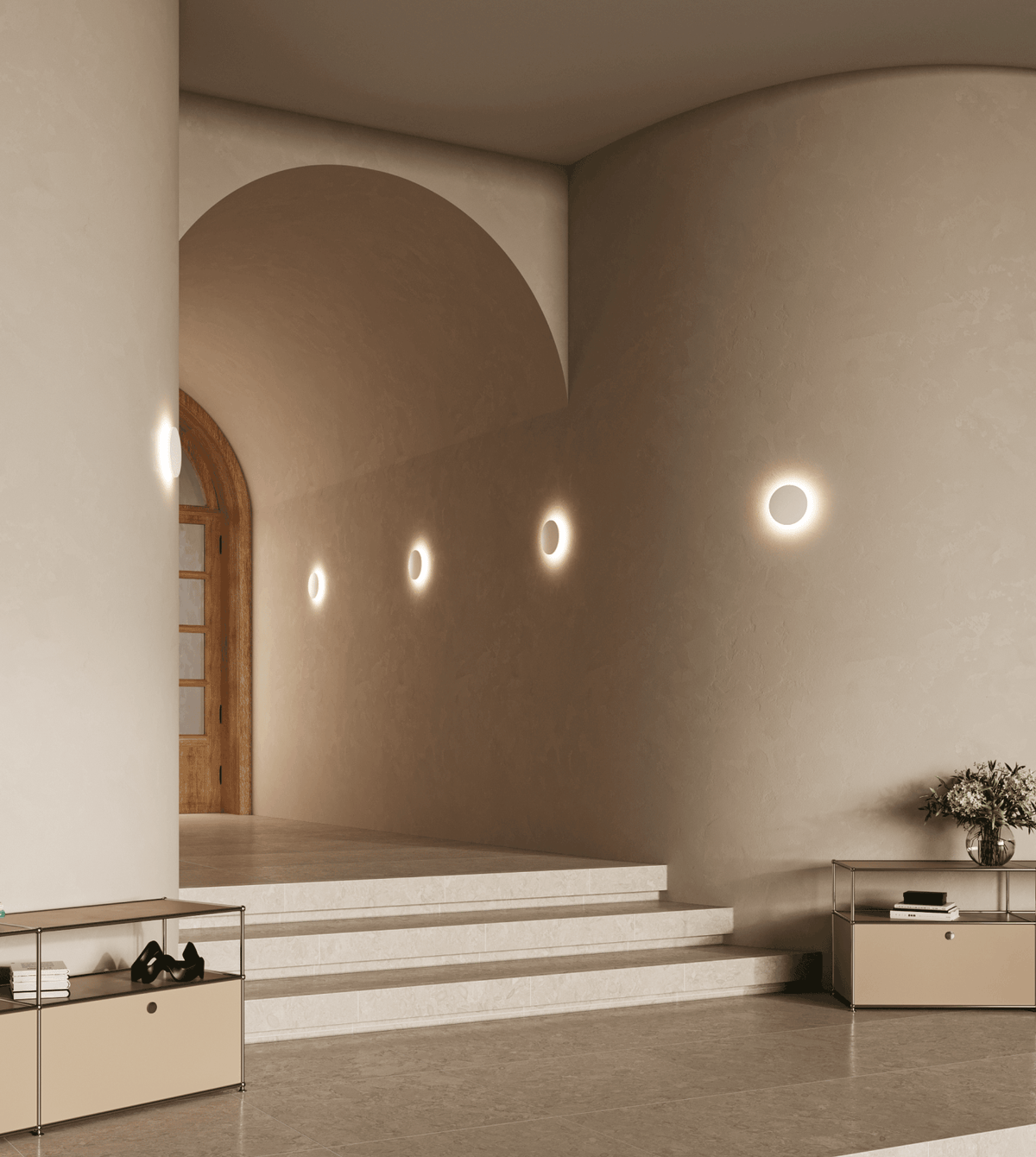 Eclipse | LED Wall Light with Ambient Glow