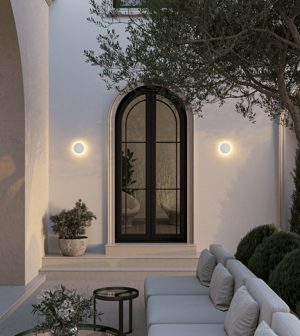 Eclipse | LED Wall Light with Ambient Glow