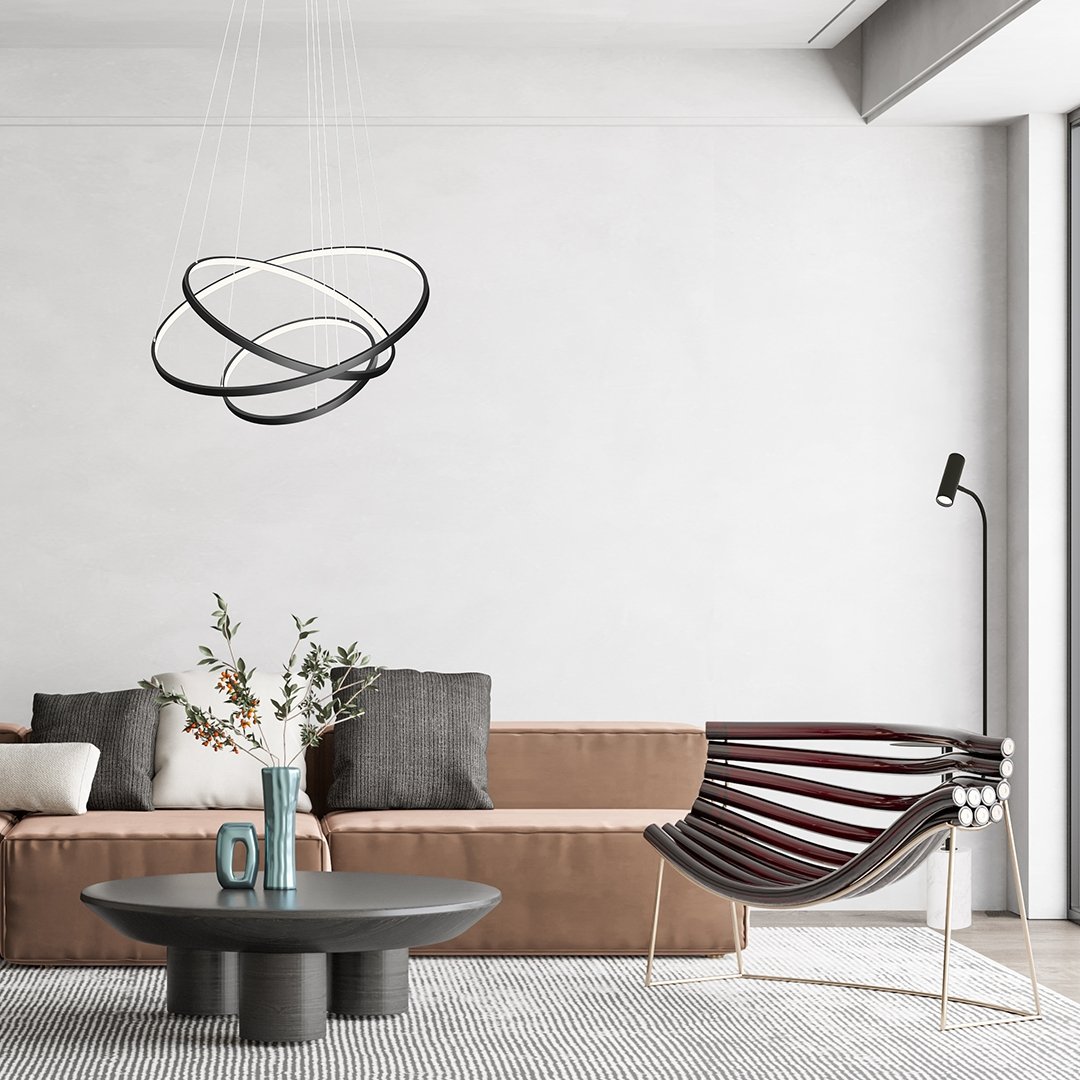 Reed | LED Pendant Light with Adjustable Rings