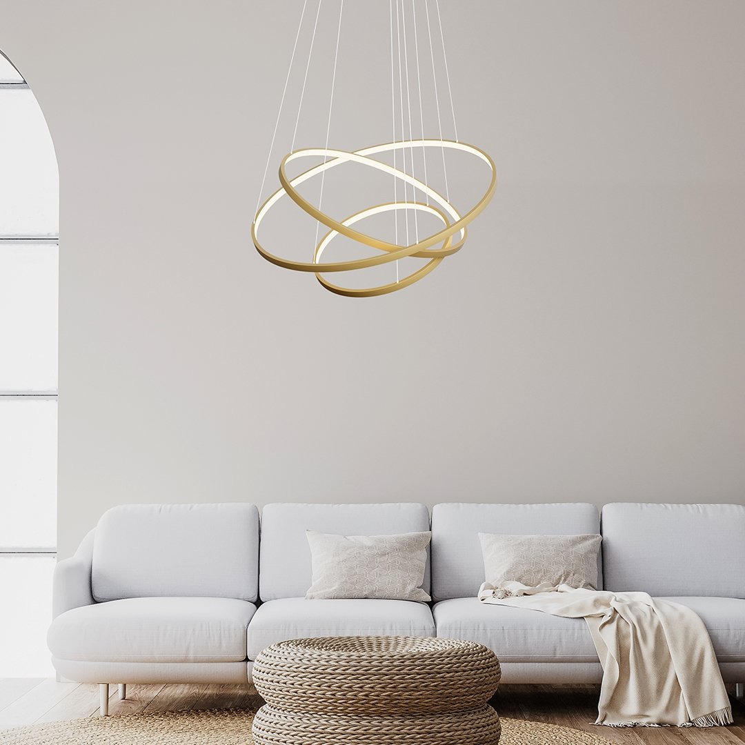 Reed | LED Pendant Light with Adjustable Rings