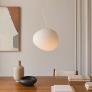 Caelis | Frosted Glass Globe Pendant Light