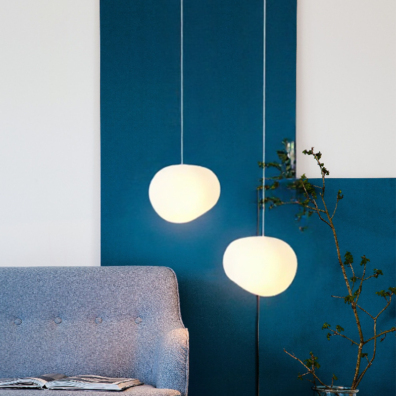 Caelis | Frosted Glass Globe Pendant Light