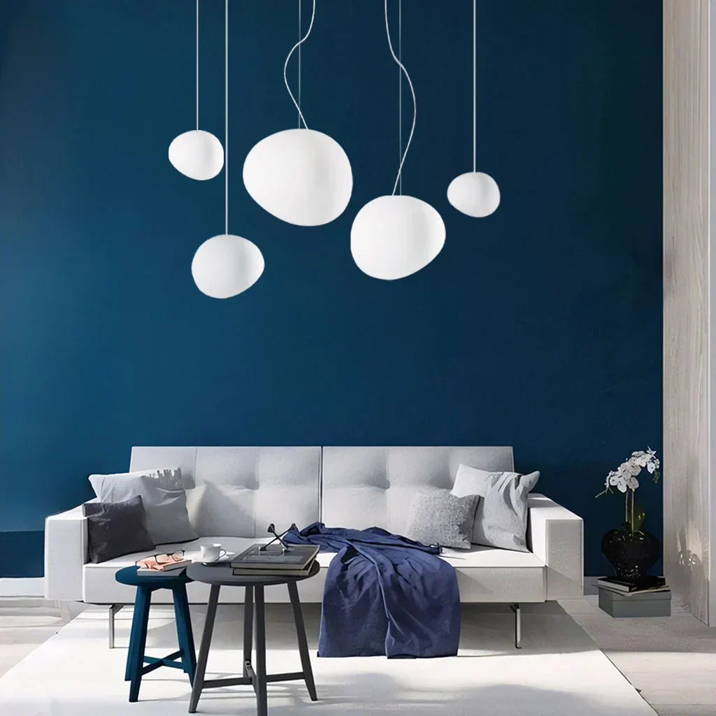 Caelis | Frosted Glass Globe Pendant Light