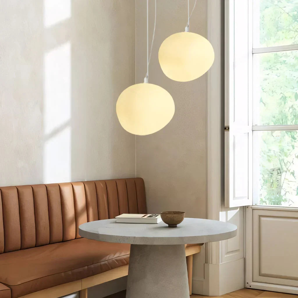 Caelis | Frosted Glass Globe Pendant Light