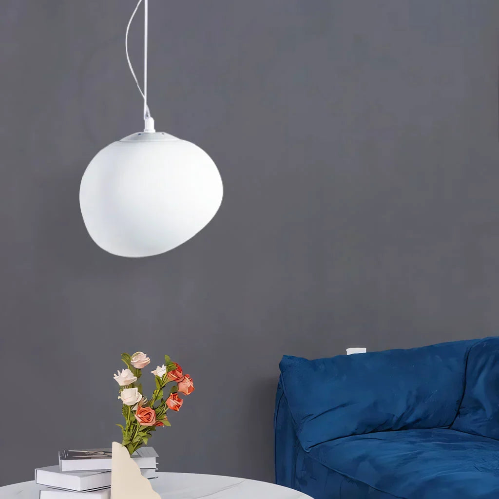 Caelis | Frosted Glass Globe Pendant Light