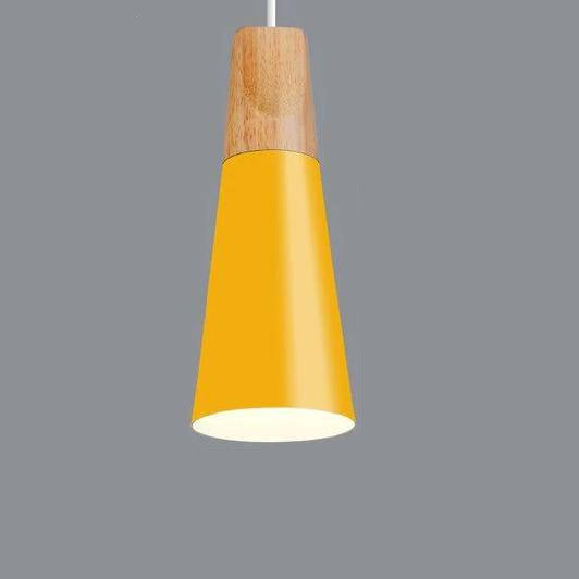 Oriel | Nordic Pendant Light with Wood and Metal