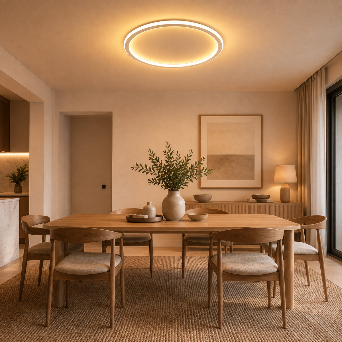Rune | Round LED Ceiling Light