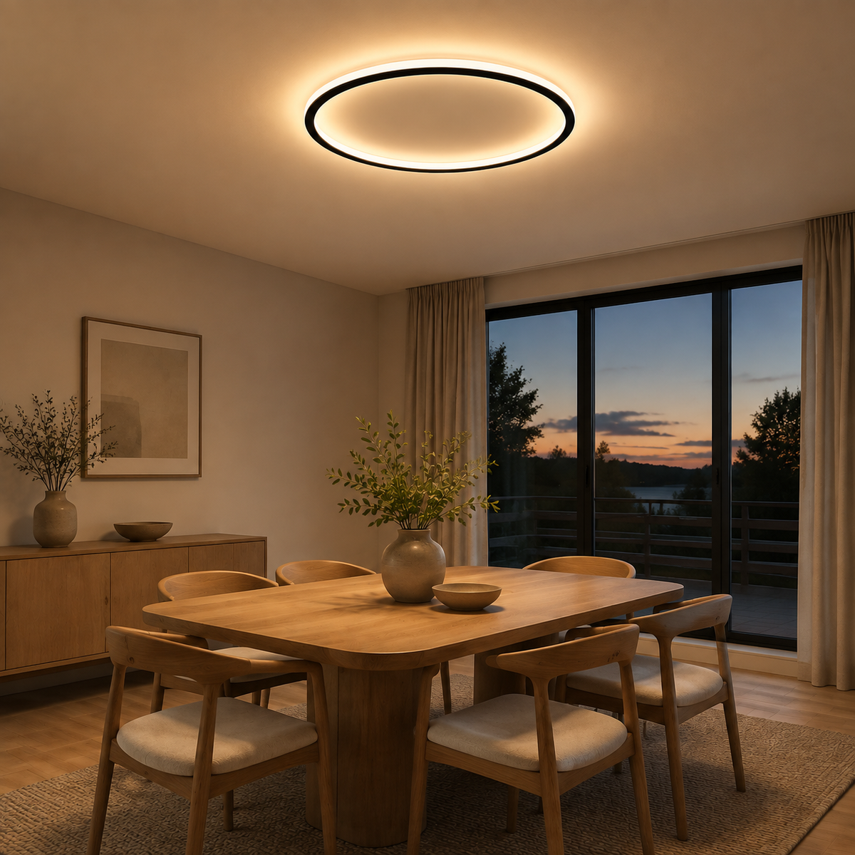 Rune | Round LED Ceiling Light