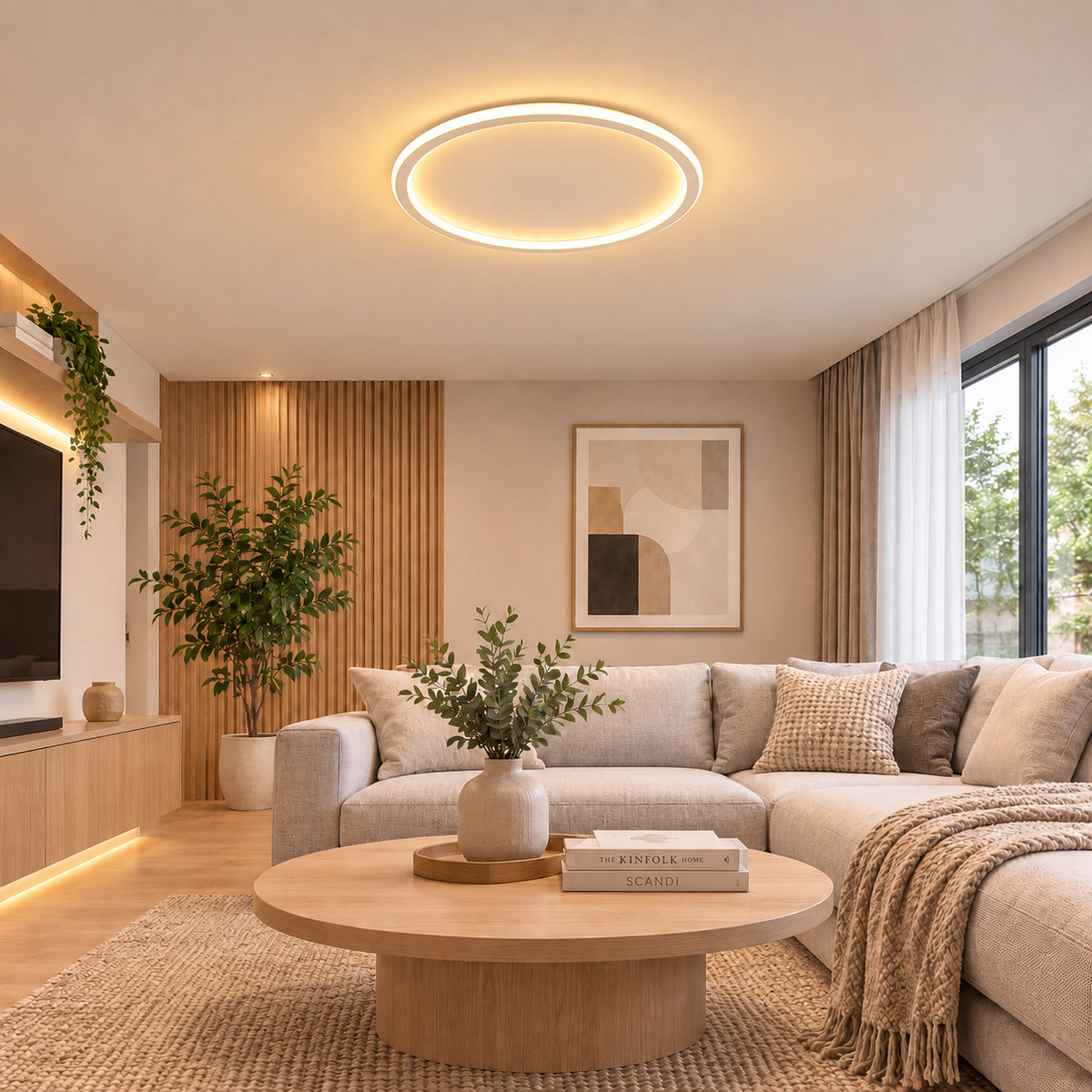 Rune | Round LED Ceiling Light