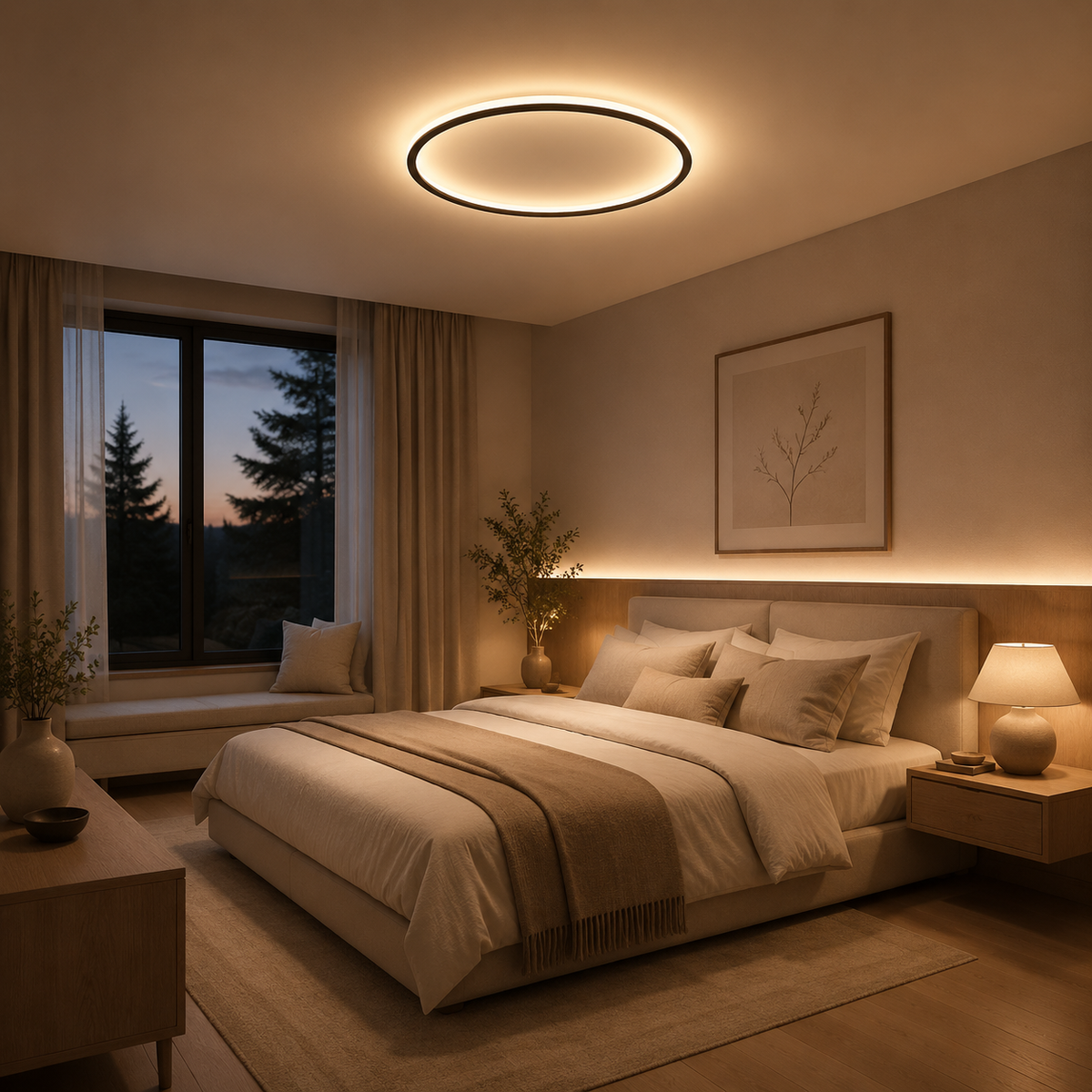 Rune | Round LED Ceiling Light