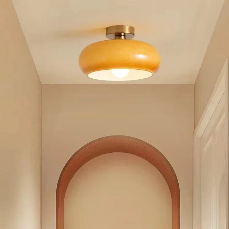 Lumette | Glossy Pendant Light with Retro Dome Shade
