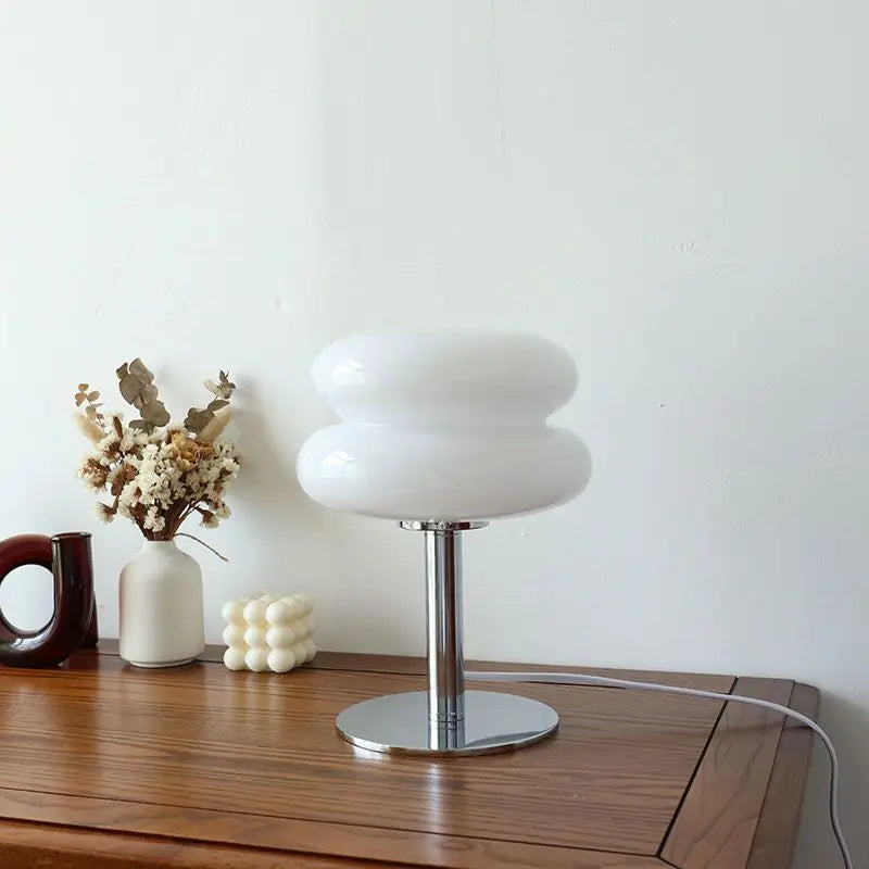 Tosca | Retro Glass Table Lamp with Touch Dimming