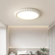 Ashford | LED Flush Mount Ceiling Light with Rippled Frame