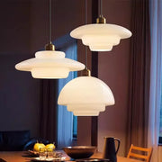 Somerby | Mid-Century Glass Pendant Light