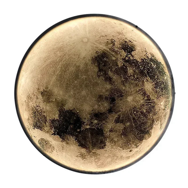 Slate | LED Moon Wall Light