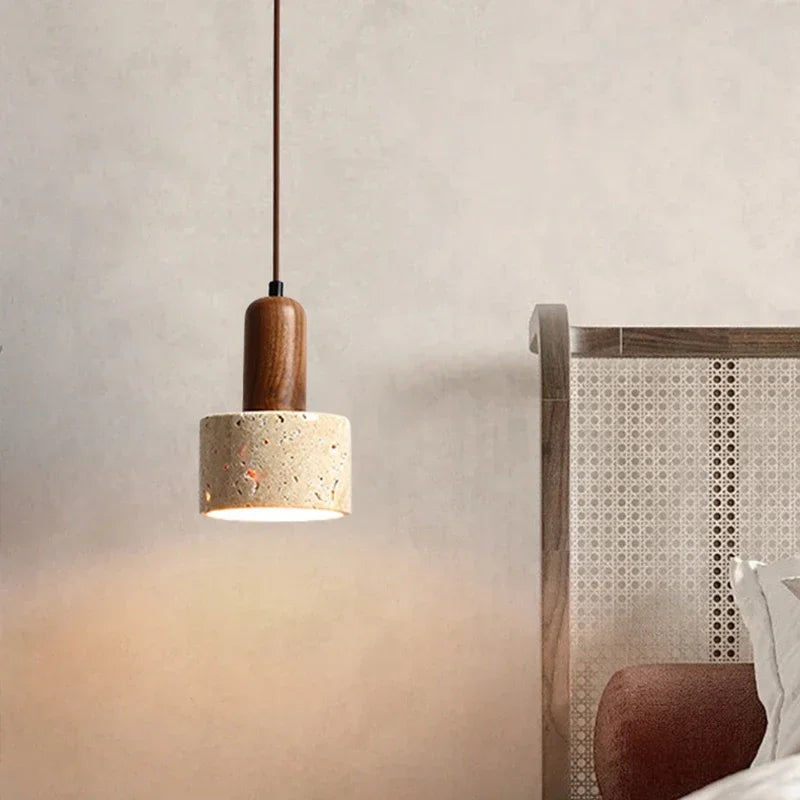 Pembroke | Concrete and Wood Pendant Light