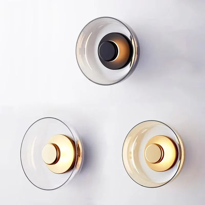 Ember | LED Wall Sconce with Glass Shade
