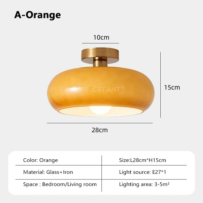 Lumette | Glossy Pendant Light with Retro Dome Shade
