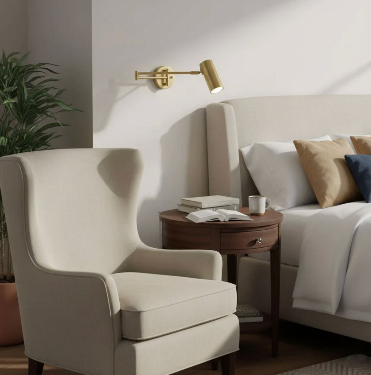 Bly | Adjustable Swing Arm Wall Light