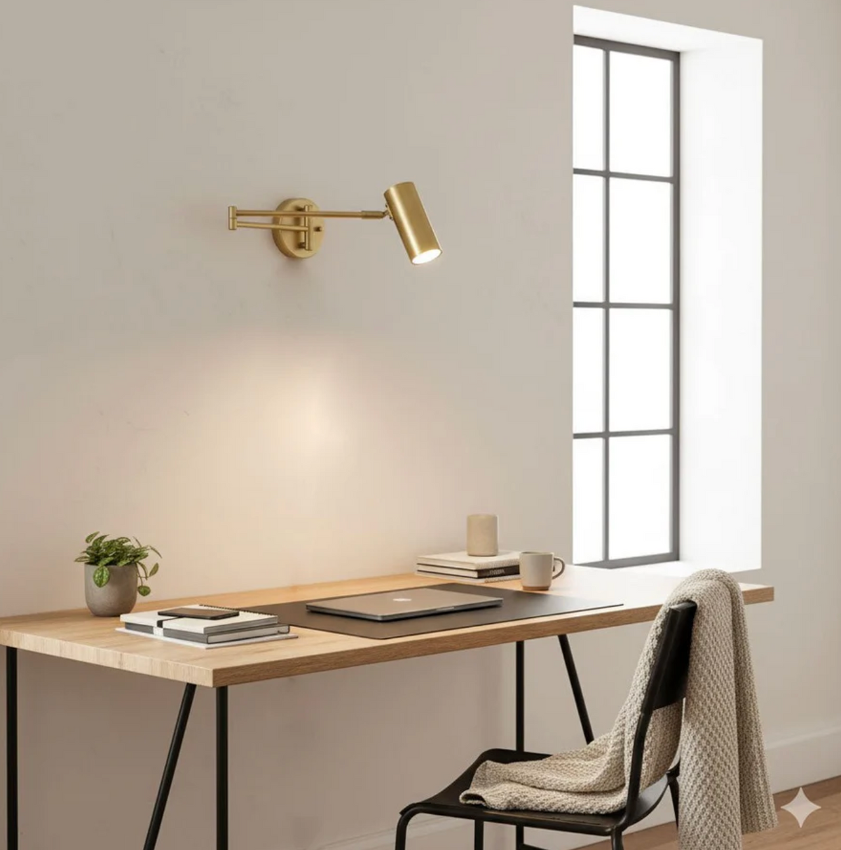 Bly | Adjustable Swing Arm Wall Light