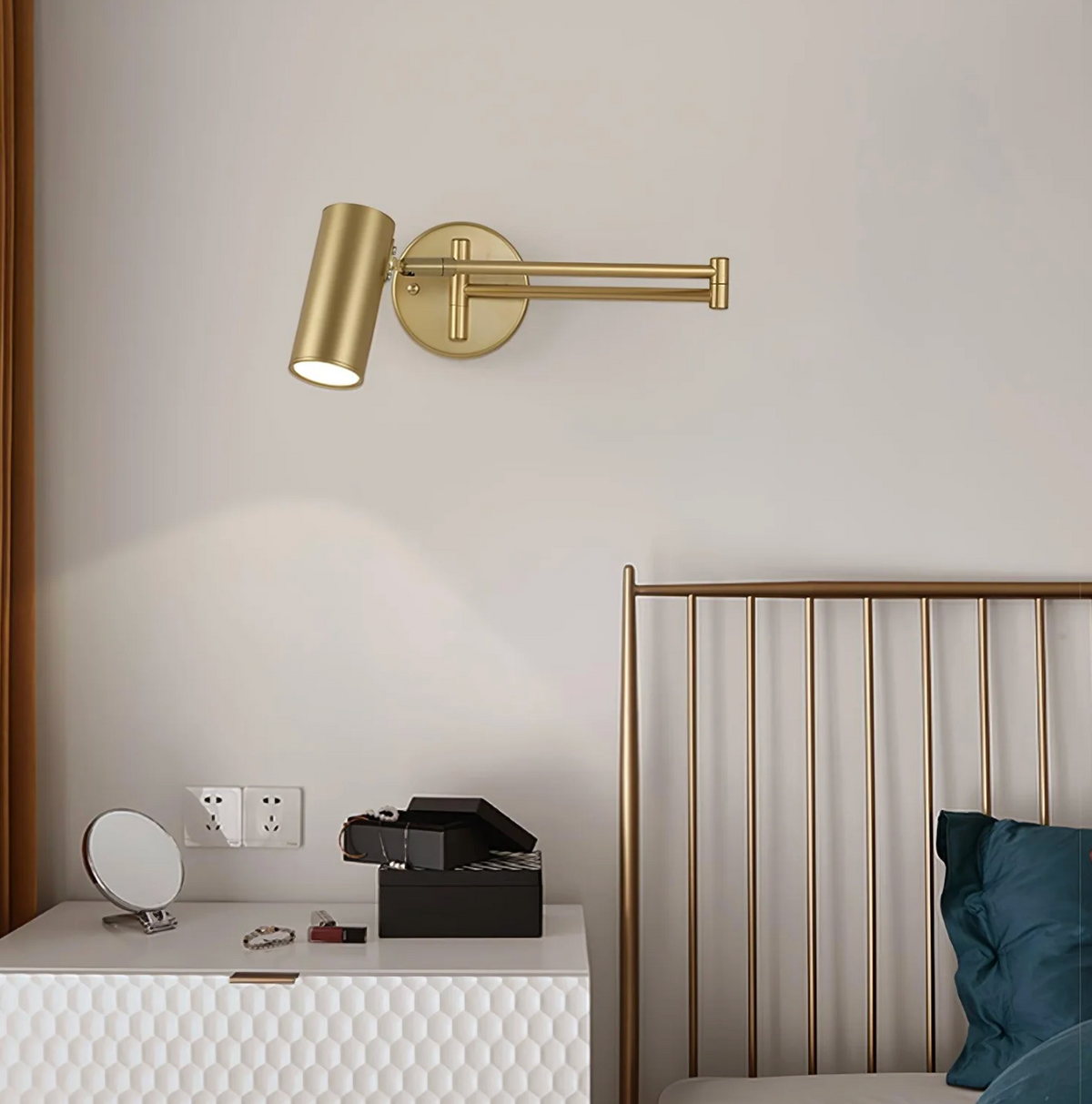 Bly | Adjustable Swing Arm Wall Light