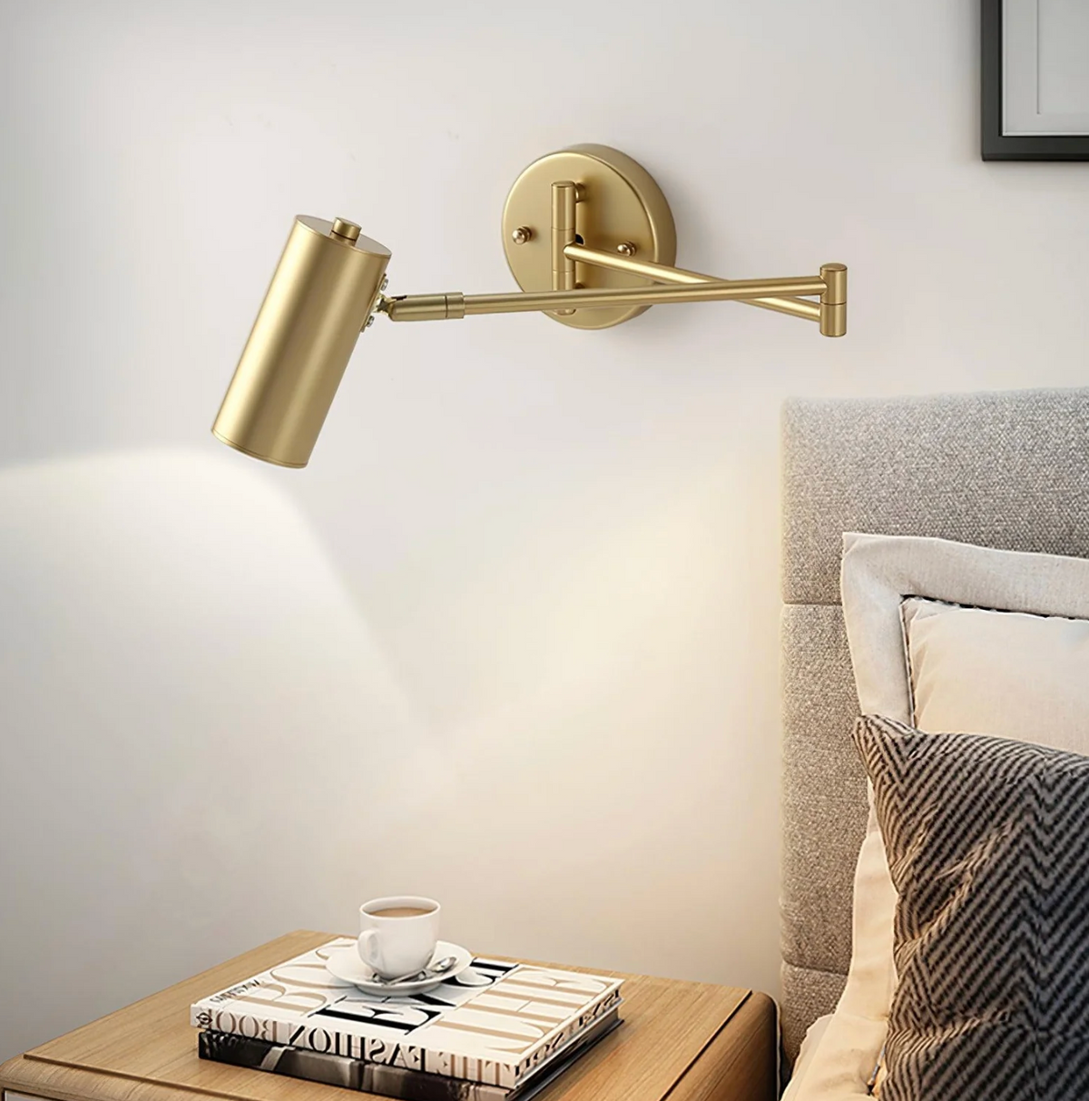 Bly | Adjustable Swing Arm Wall Light