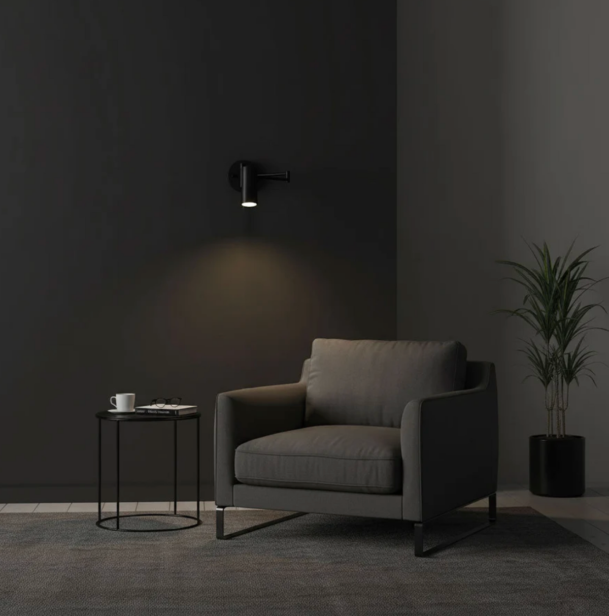 Bly | Adjustable Swing Arm Wall Light