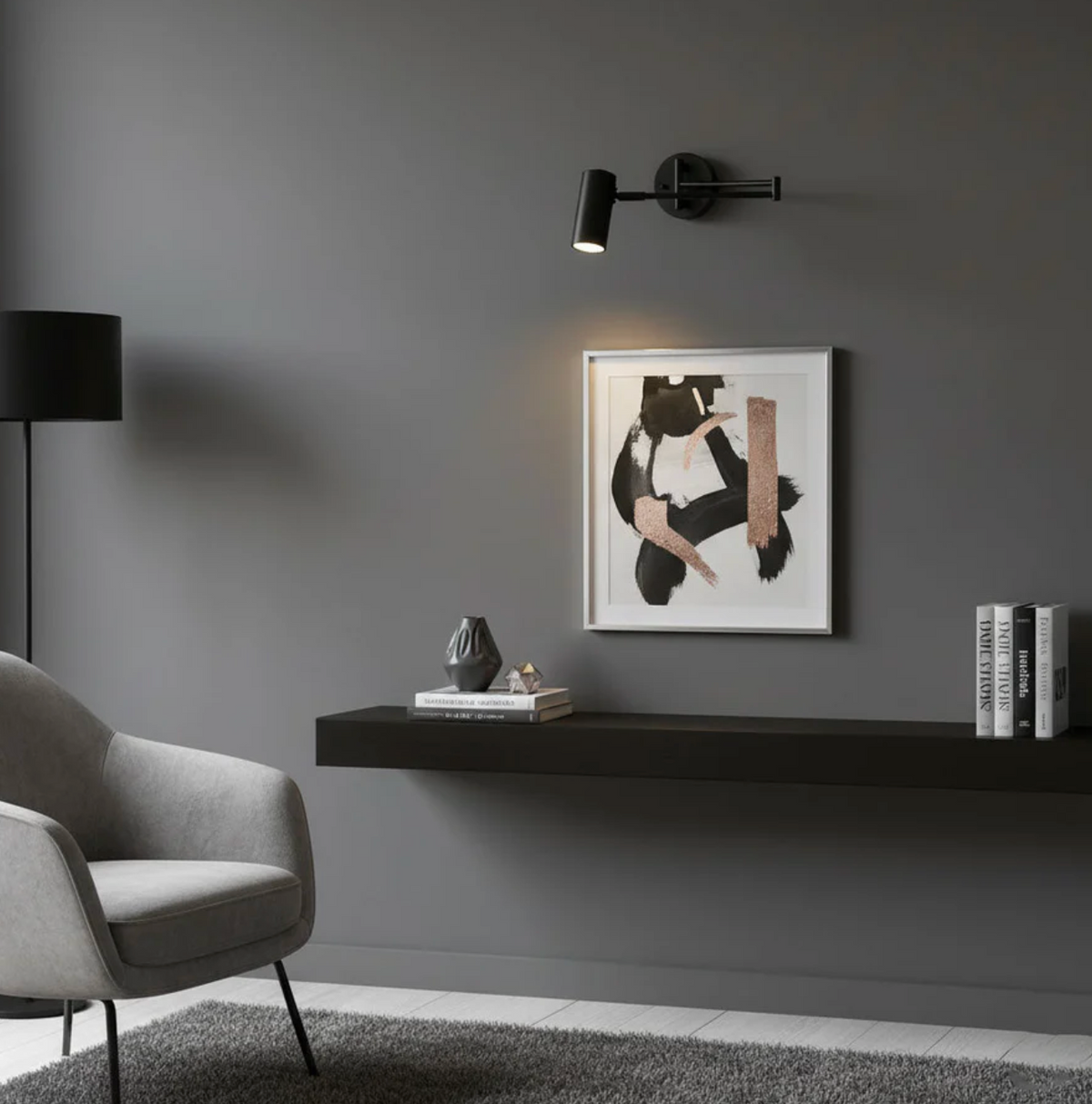 Bly | Adjustable Swing Arm Wall Light