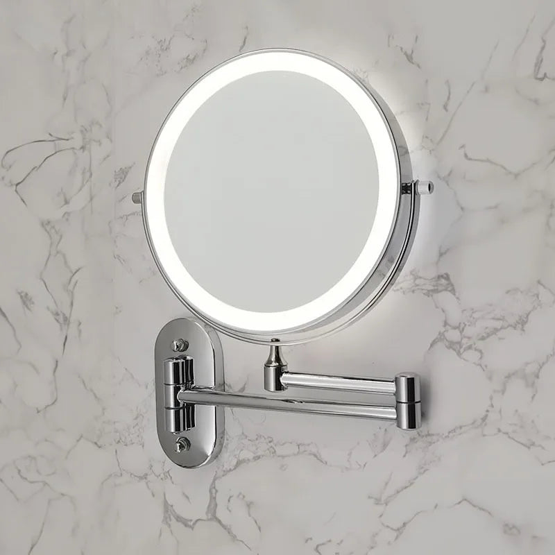 Luminesce | LED Magnifying Wall Mirror with Touch Control