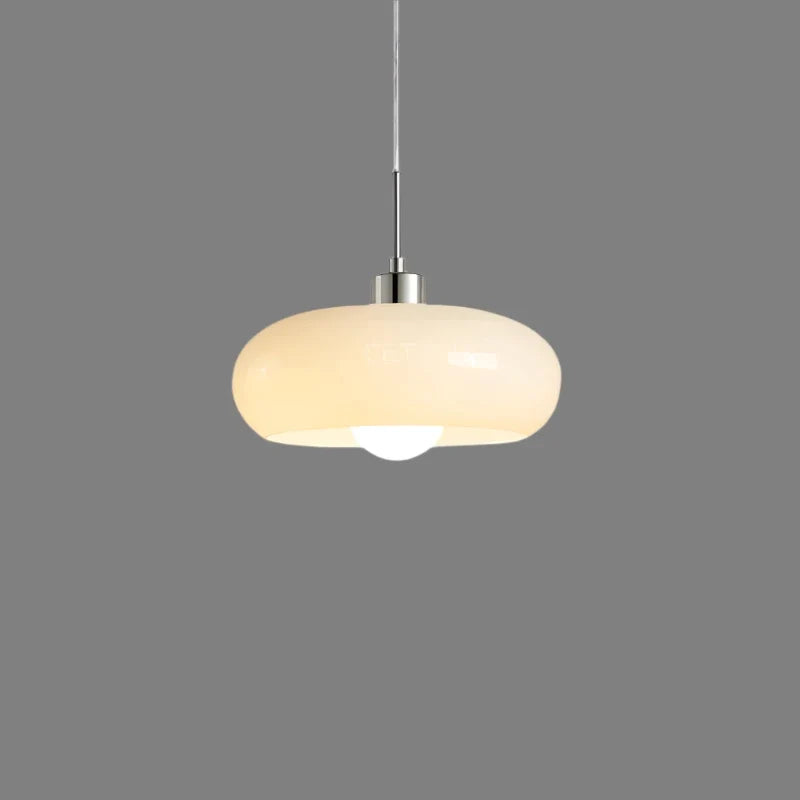 Lumette | Glossy Pendant Light with Retro Dome Shade