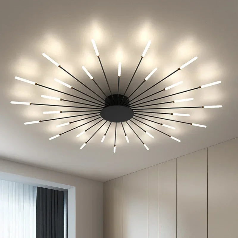 Solara | LED Sunburst Ceiling Light