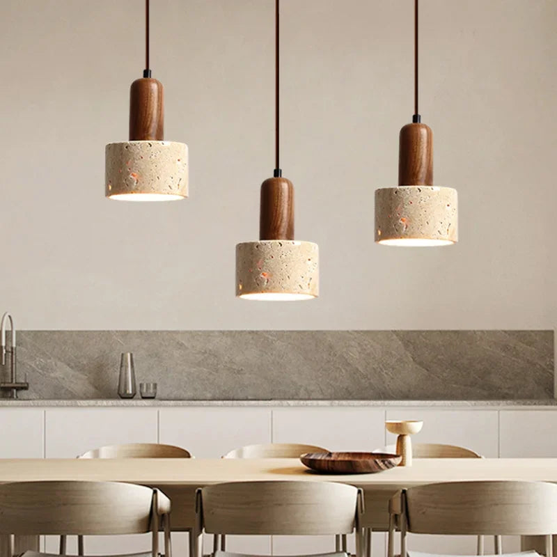 Pembroke | Concrete and Wood Pendant Light