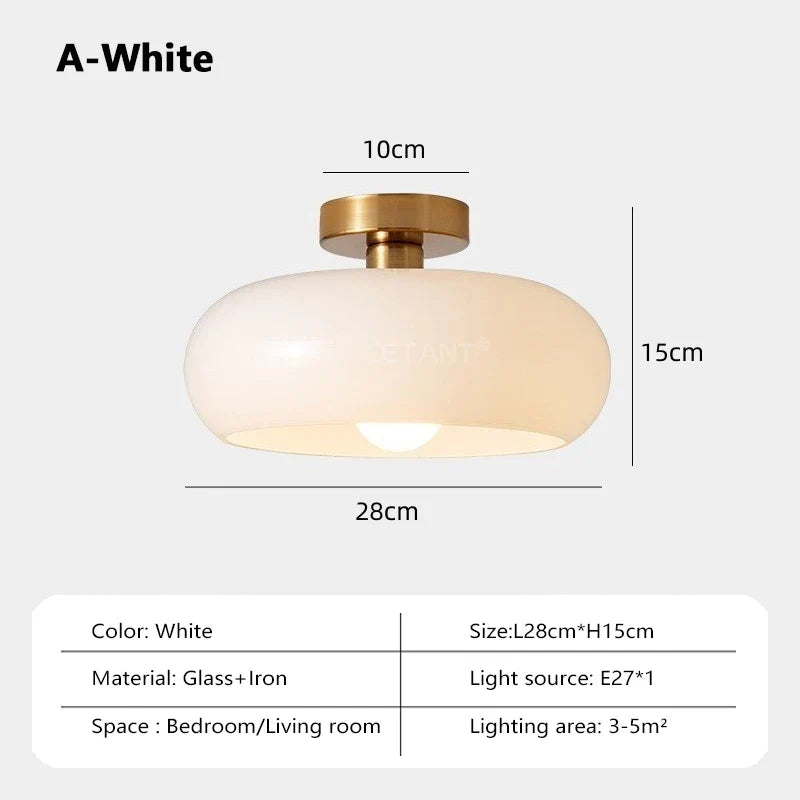 Lumette | Glossy Pendant Light with Retro Dome Shade