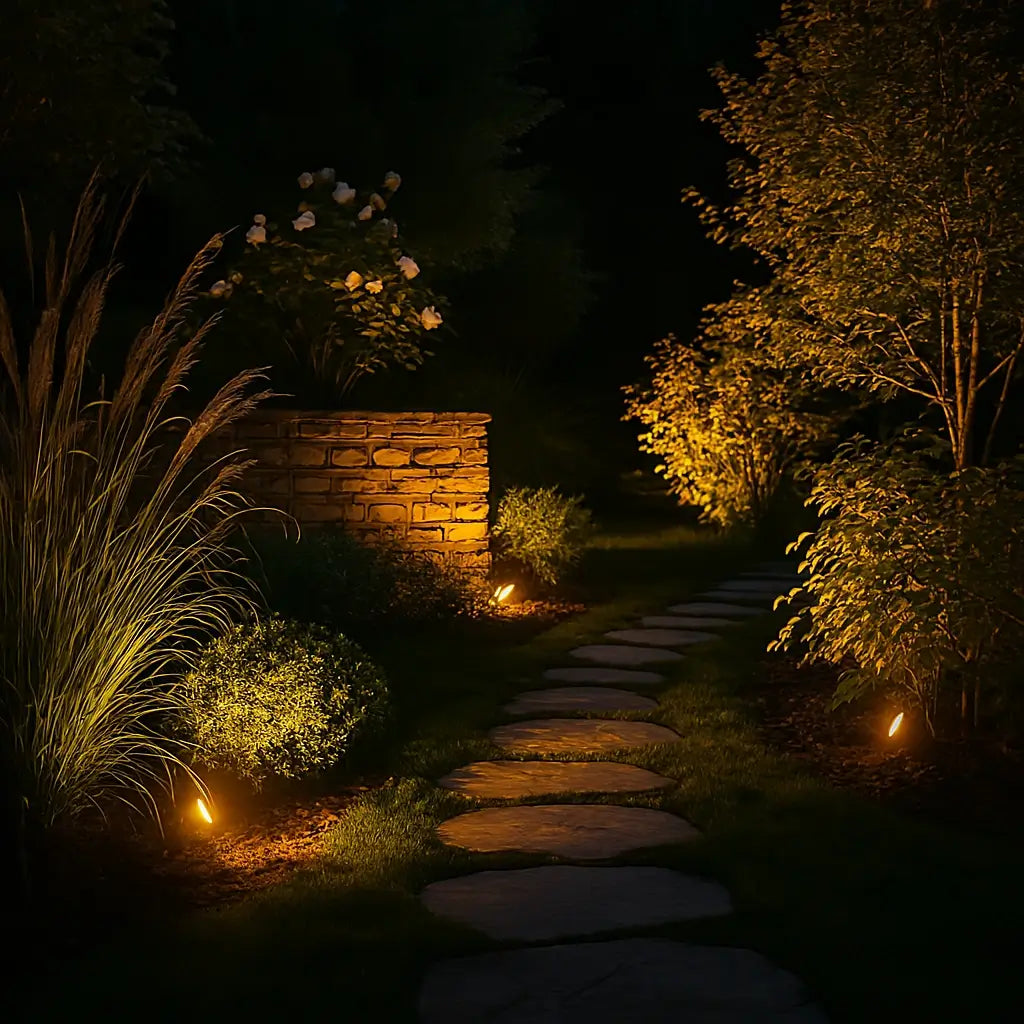 Theron | Solar-Powered Garden Spotlight