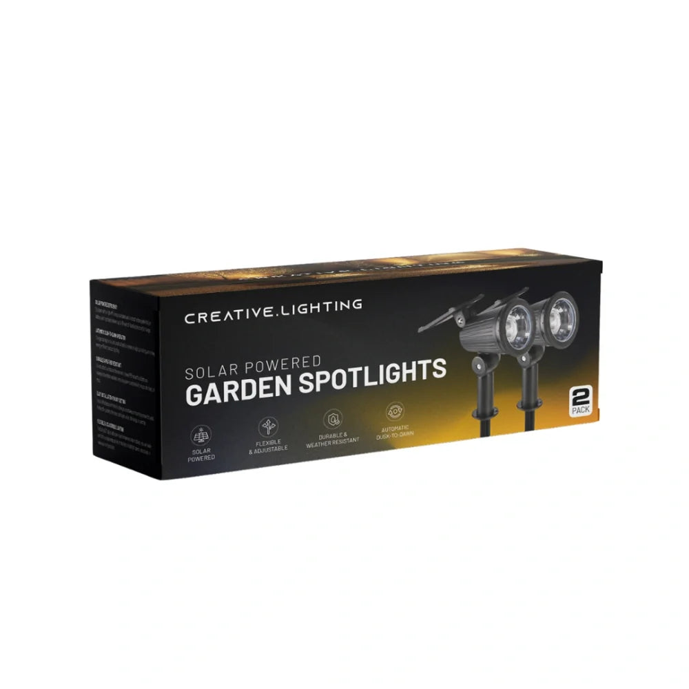 Theron | Solar-Powered Garden Spotlight