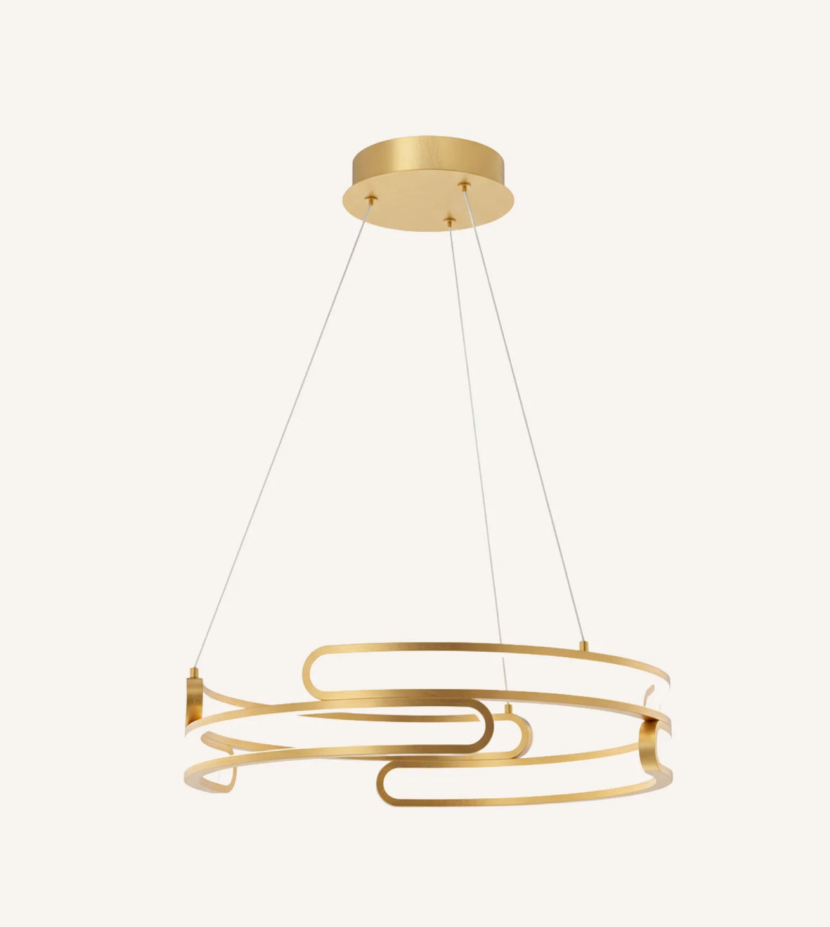 Wilder | LED Pendant Light with Sculptural Rings
