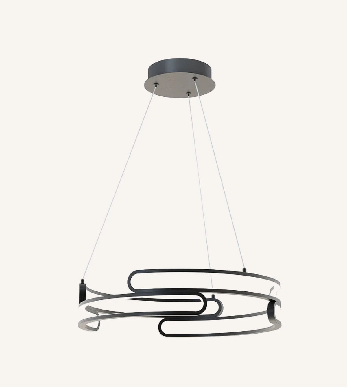Wilder | LED Pendant Light with Sculptural Rings