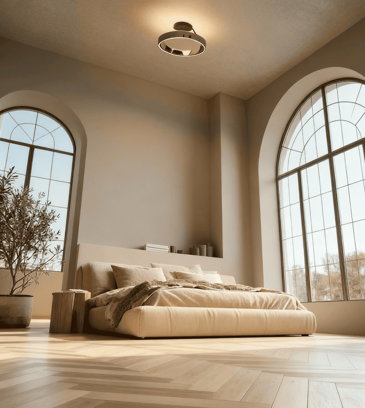 Radiant | LED Ceiling Light with Dimmable Ring Design