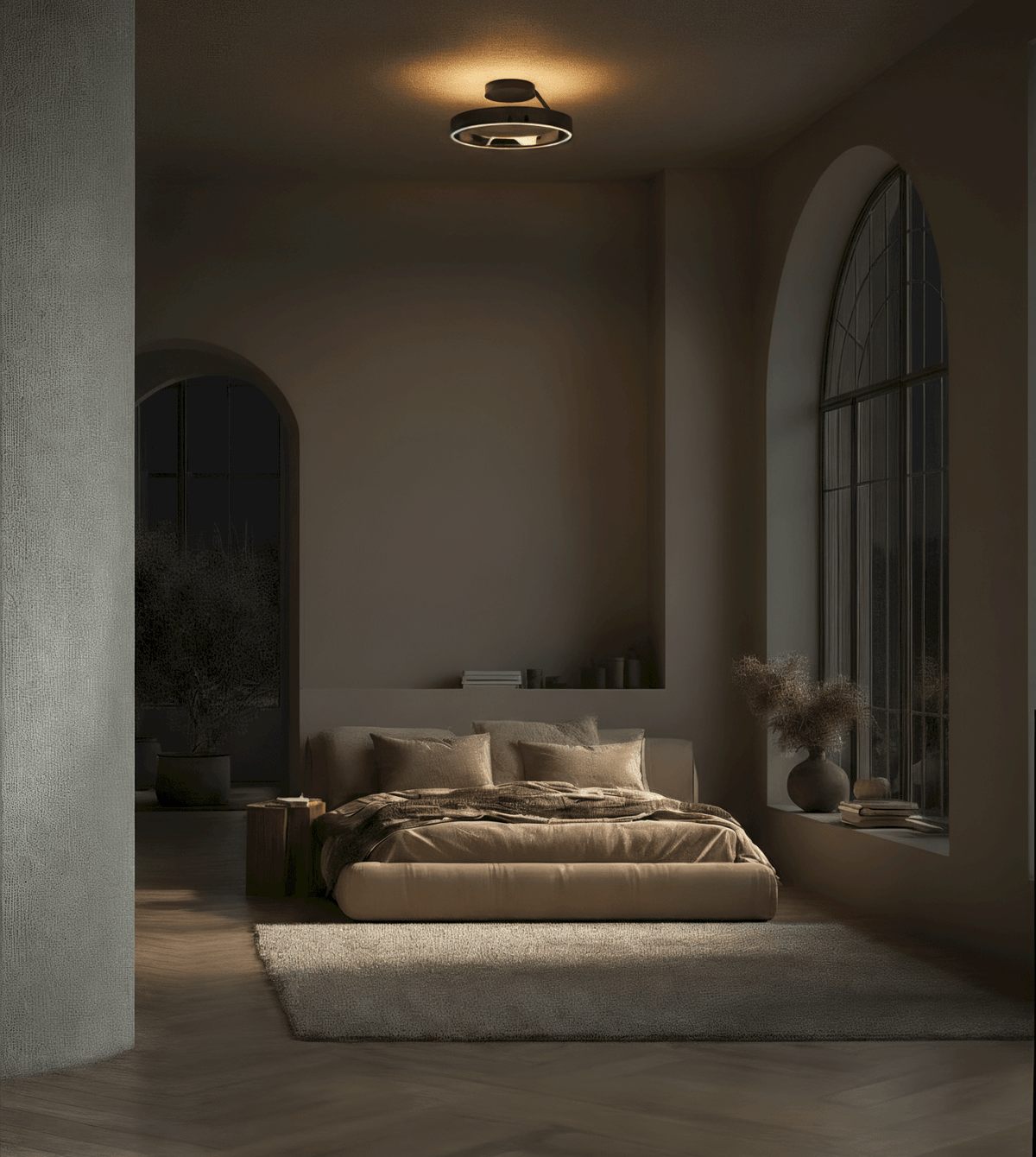 Radiant | LED Ceiling Light with Dimmable Ring Design