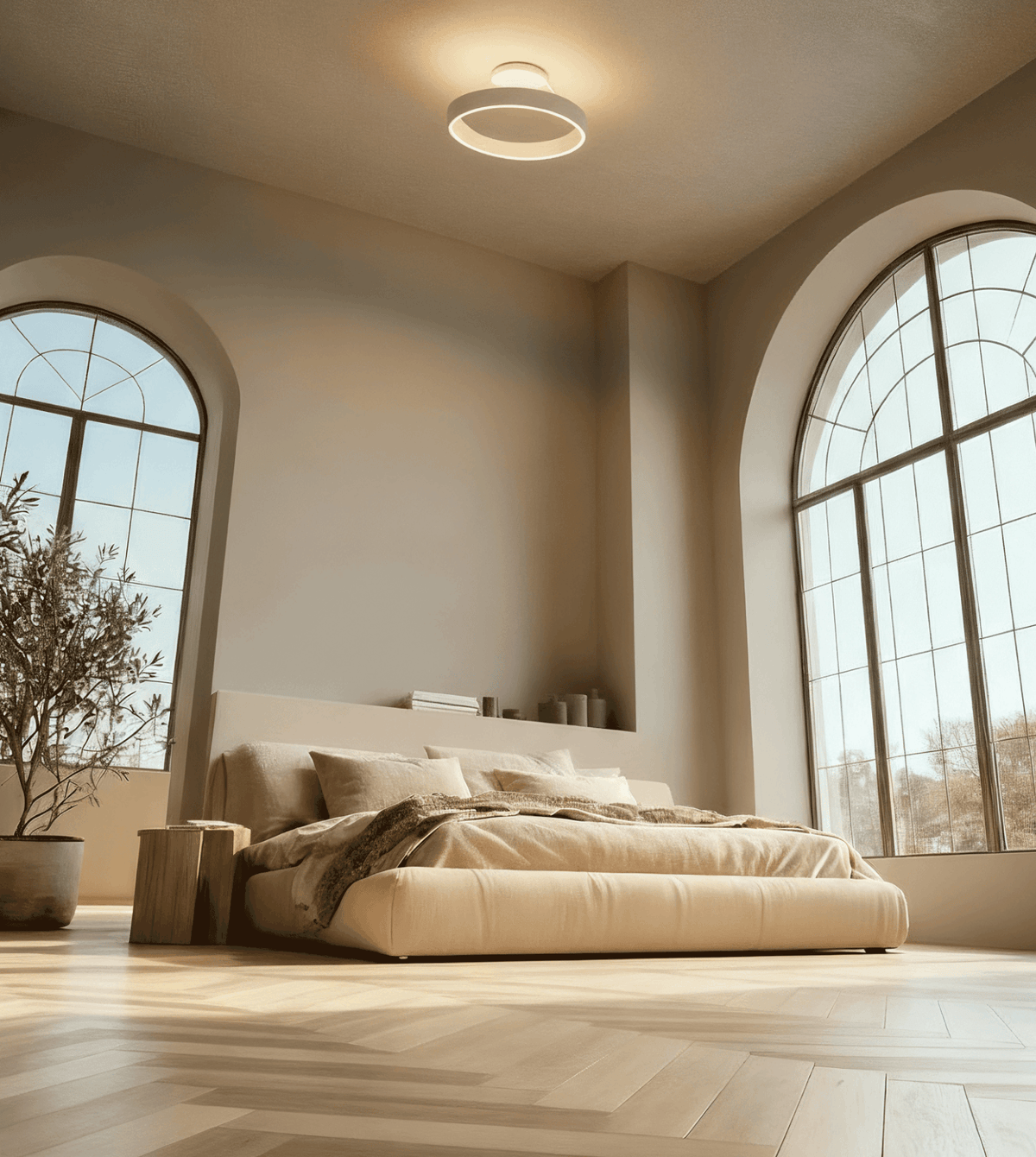 Radiant | LED Ceiling Light with Dimmable Ring Design