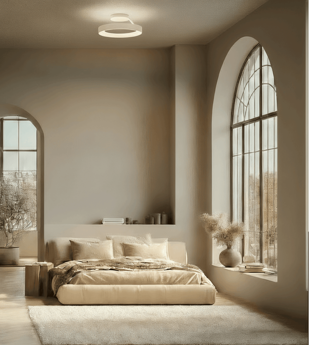 Radiant | LED Ceiling Light with Dimmable Ring Design
