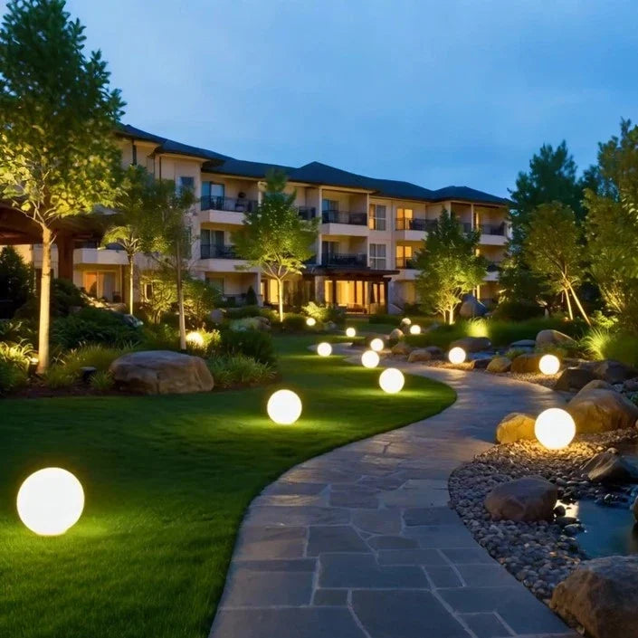 Glowmere | LED Spherical Garden Light with Remote Control